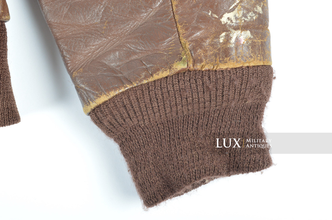 USAAF type A-2 painted flight jacket Sgt. Zeiner, « ETO - HEAVEN CAN WAIT » - photo 24