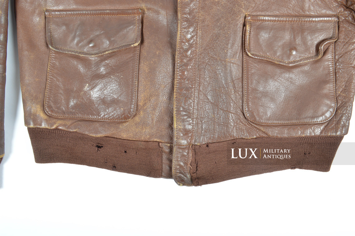 USAAF type A-2 painted flight jacket Sgt. Zeiner, « ETO - HEAVEN CAN WAIT » - photo 39