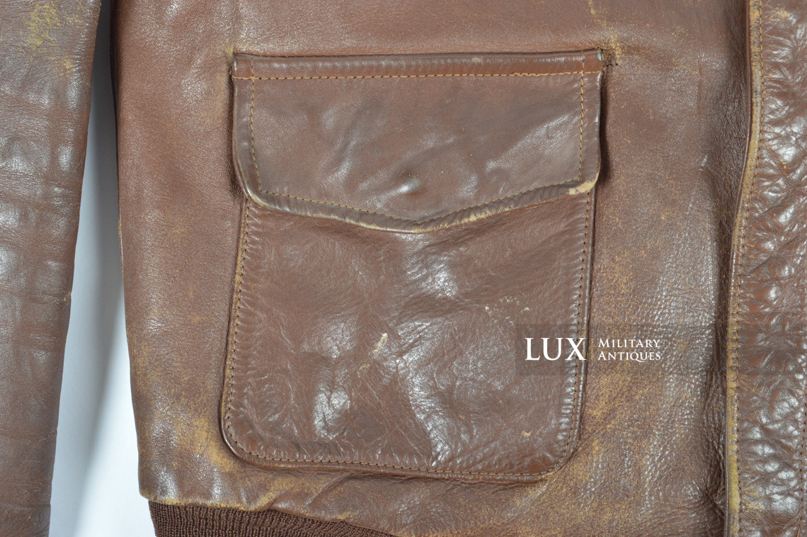 USAAF type A-2 painted flight jacket Sgt. Zeiner, « ETO - HEAVEN CAN WAIT » - photo 42