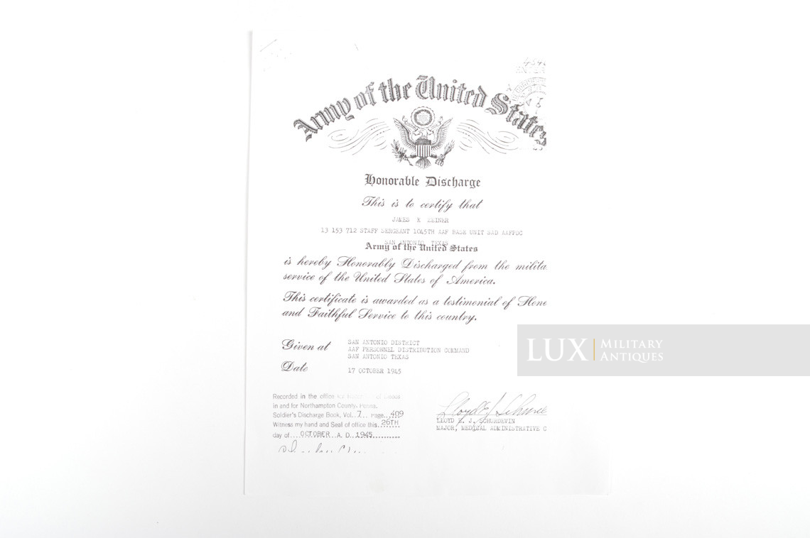 USAAF type A-2 painted flight jacket Sgt. Zeiner, « ETO - HEAVEN CAN WAIT » - photo 66