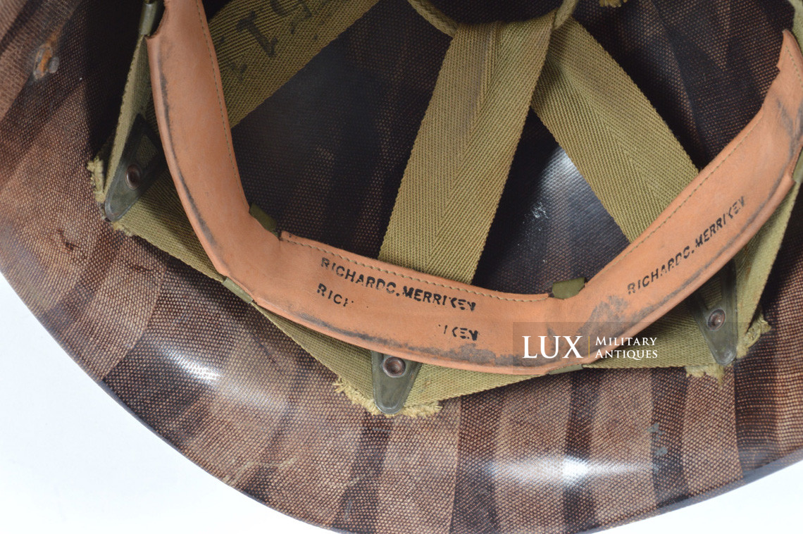 USM1 Military Police combat helmet liner, « INLAND » - photo 25