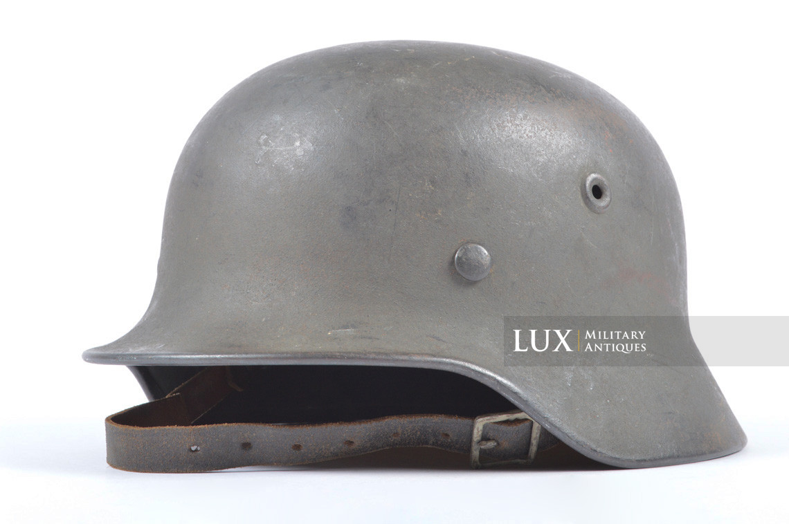 Late-war German Heer/Waffen-SS M40 Combat Helmet, « Q66 » - photo 7