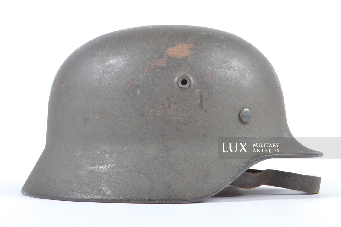 Late-war German Heer/Waffen-SS M40 Combat Helmet, « Q66 » - photo 10