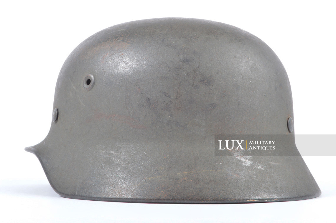 Late-war German Heer/Waffen-SS M40 Combat Helmet, « Q66 » - photo 13