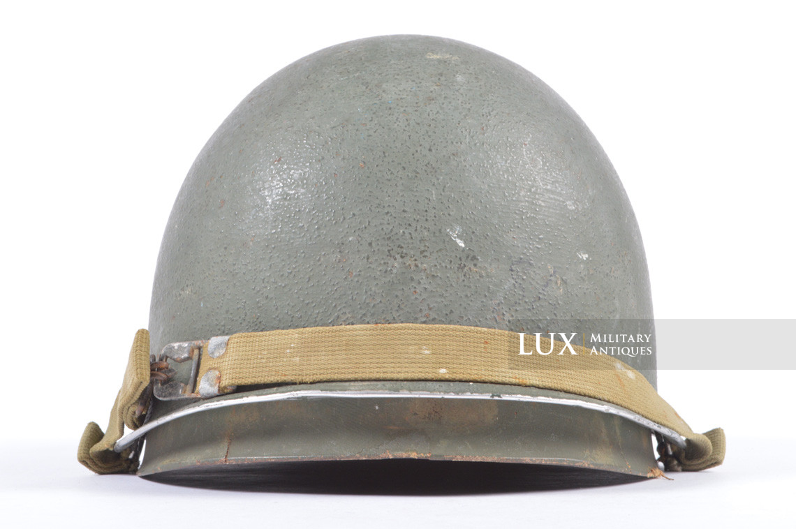 USM1 front seam fixed bale combat helmet, « Seaman Paper Co. » - photo 9