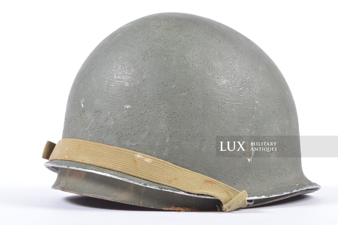 USM1 front seam fixed bale combat helmet, « Seaman Paper Co. » - photo 10