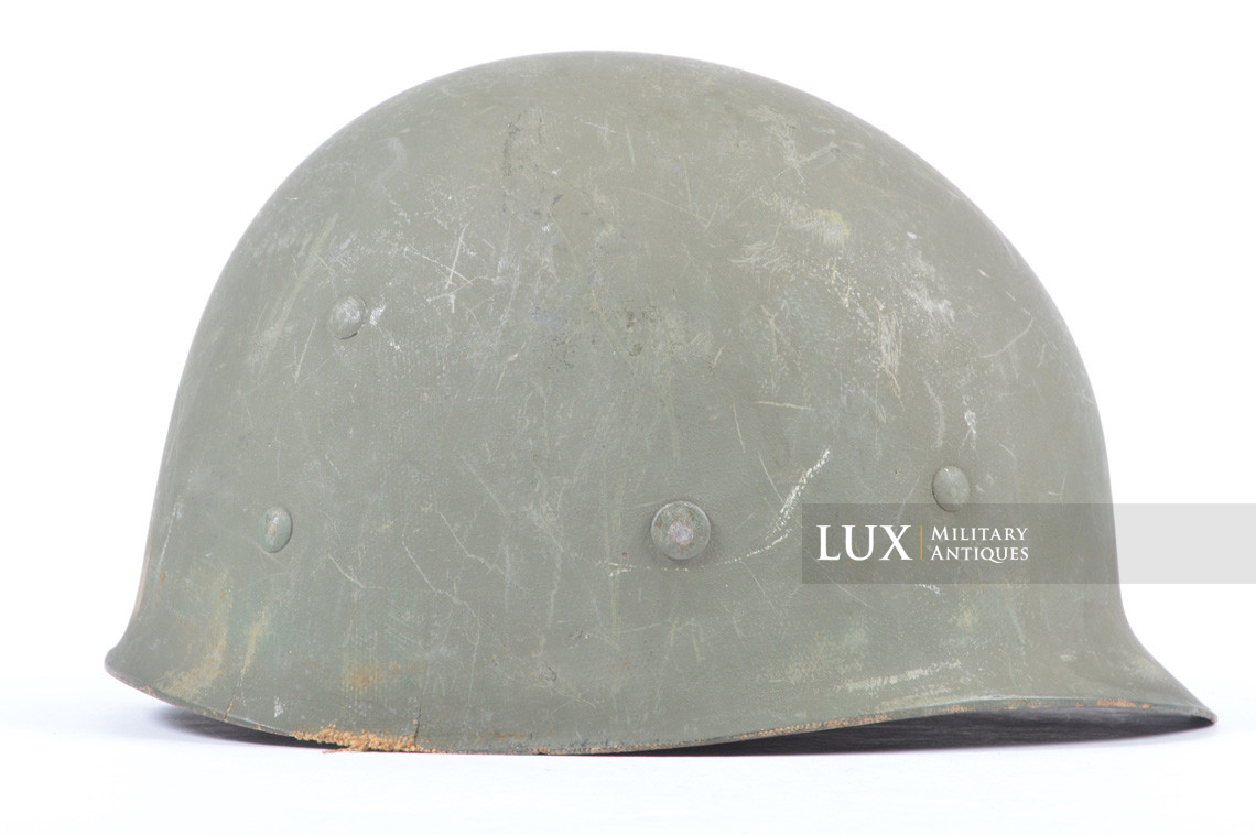USM1 front seam fixed bale combat helmet, « Seaman Paper Co. » - photo 31