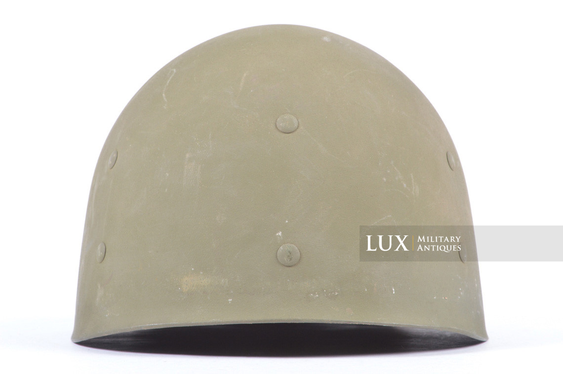USM1 captain's front seam fixed bale combat helmet set, « ETO stripe » - photo 46