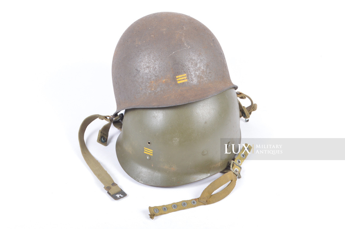 USM1c paratrooper helmet set, « French Captain » - photo 4