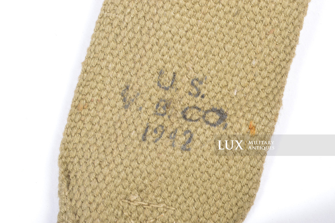 US M-1936 belt suspenders, « U.S. WB CO. 1942 » - photo 12