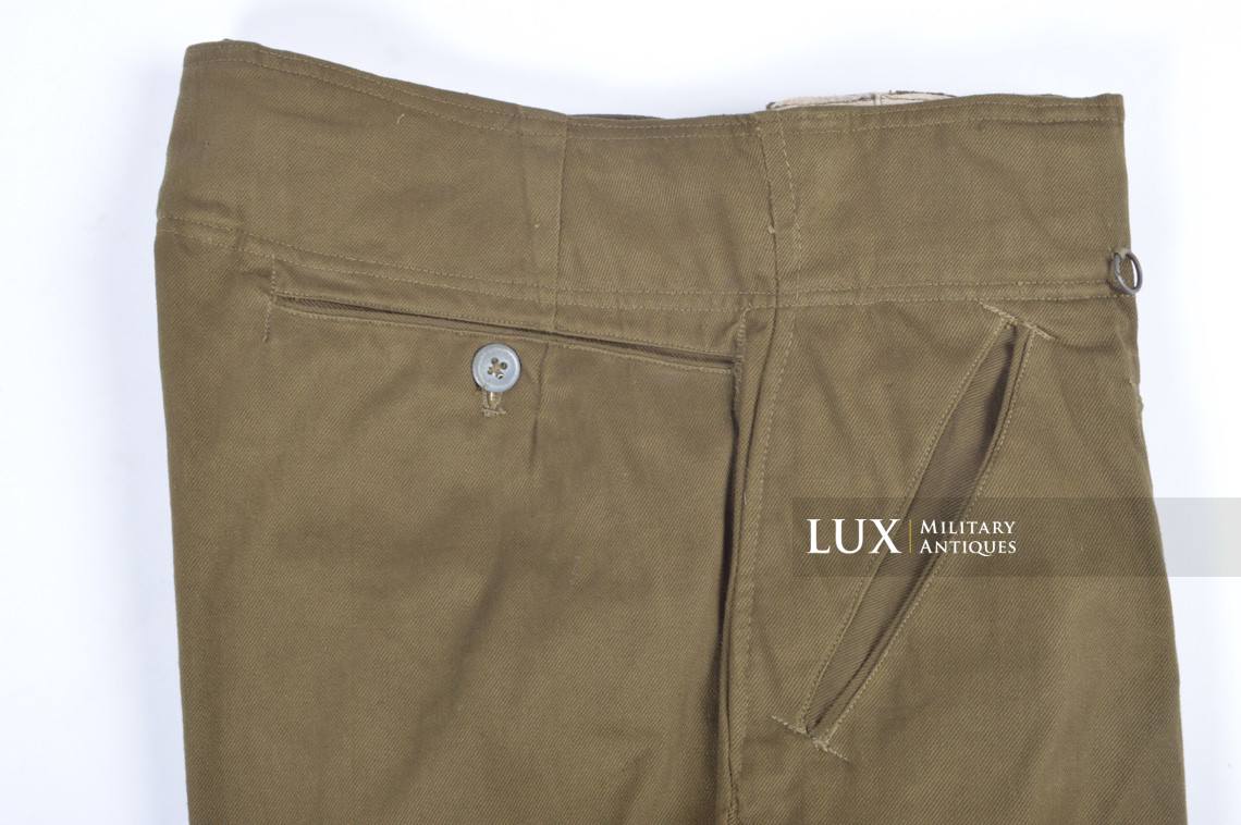 Heer tropical combat straight leg trousers, « RBNr » - photo 10