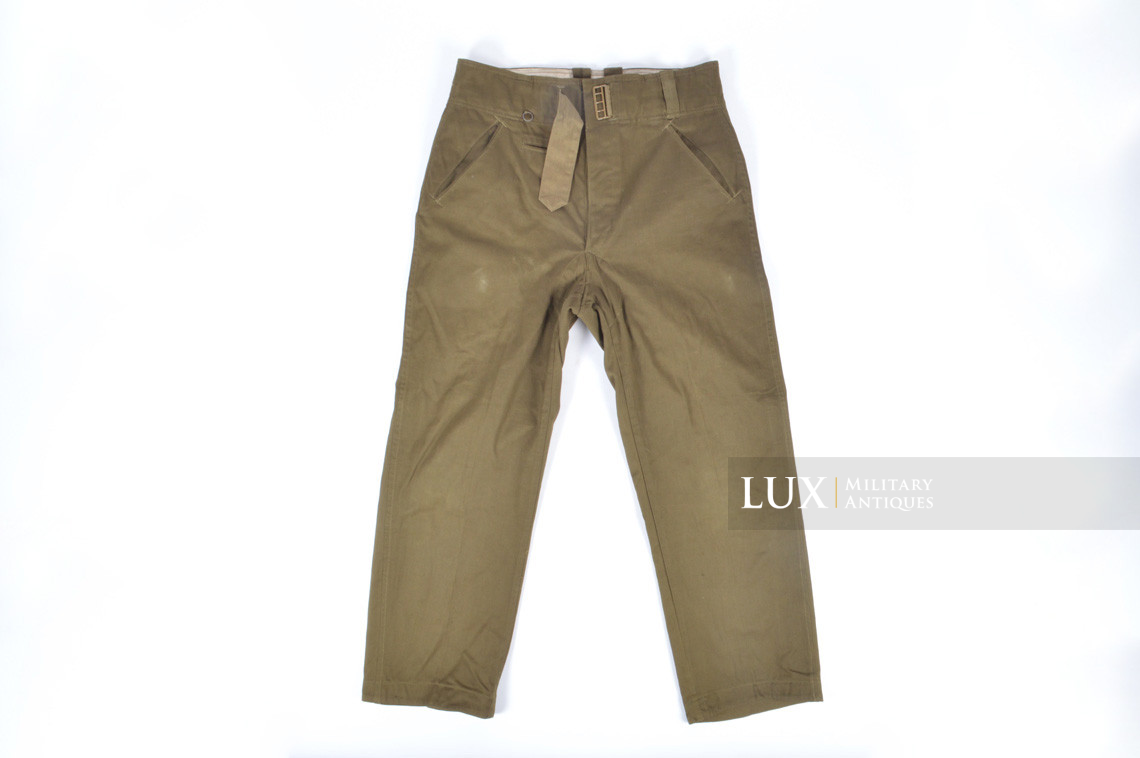 Heer tropical combat straight leg trousers, « RBNr » - photo 13