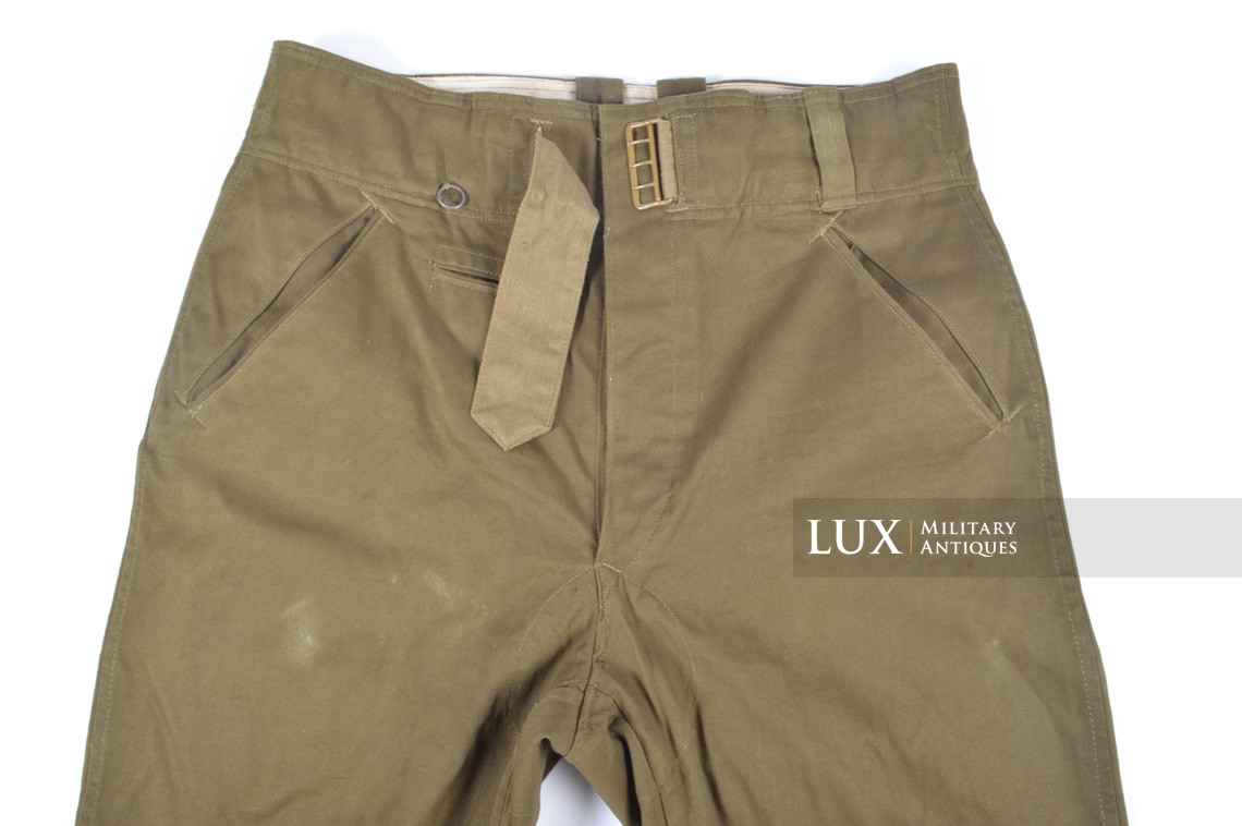 Heer tropical combat straight leg trousers, « RBNr » - photo 14