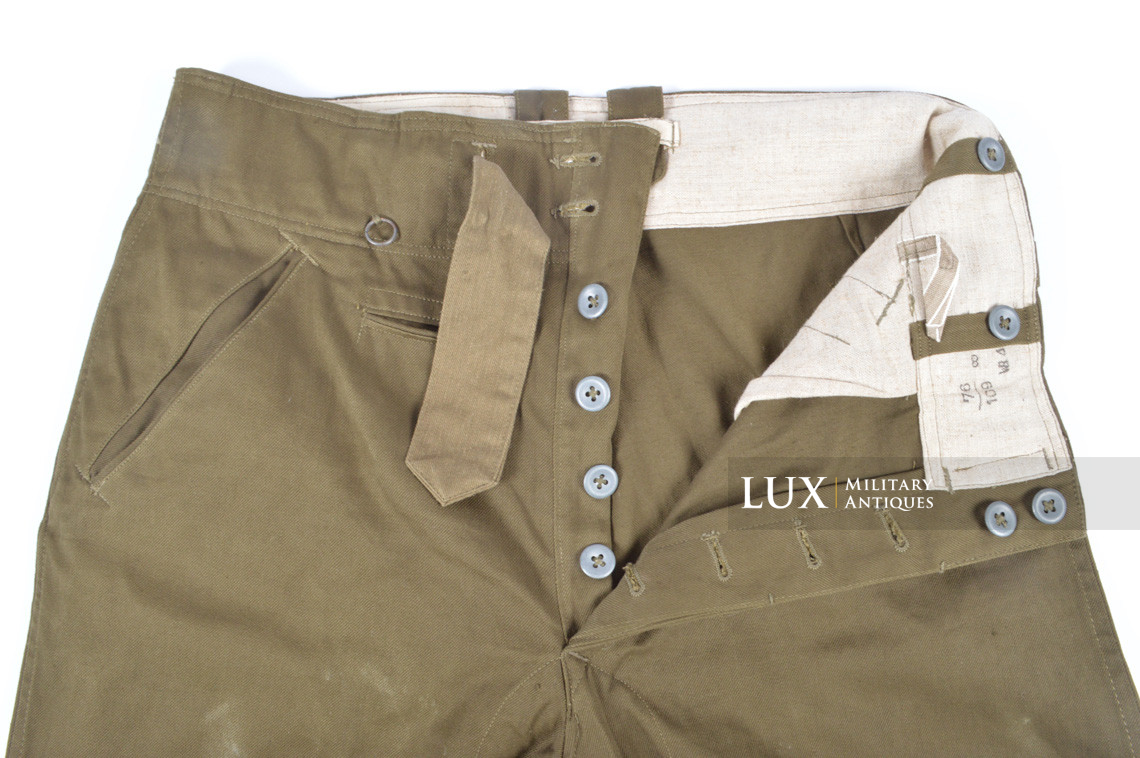 Heer tropical combat straight leg trousers, « RBNr » - photo 16
