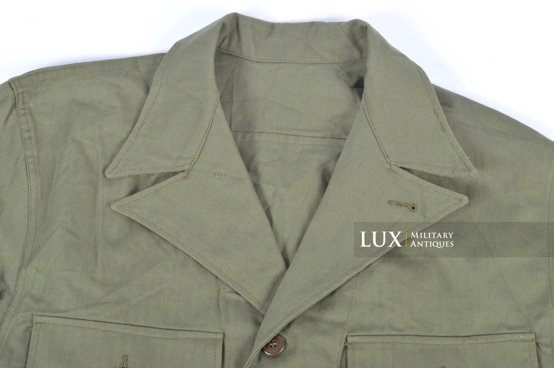 Unissued US Army « HBT » jacket, 1st pattern - photo 8