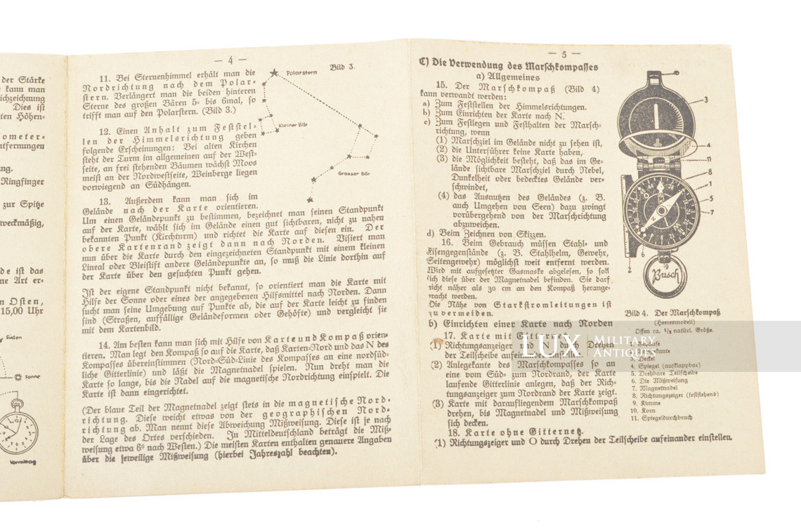 German infantry basics training pamphlet, « Ausbildungstafeln Infanterie » - photo 11