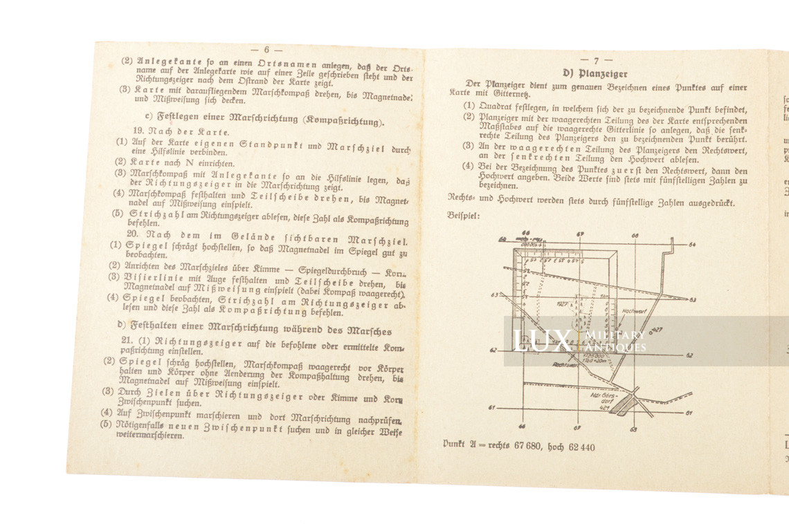 German infantry basics training pamphlet, « Ausbildungstafeln Infanterie » - photo 13