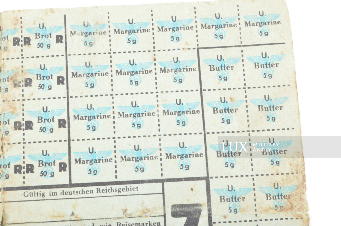 Tickets de rationnement allemands - photo 8