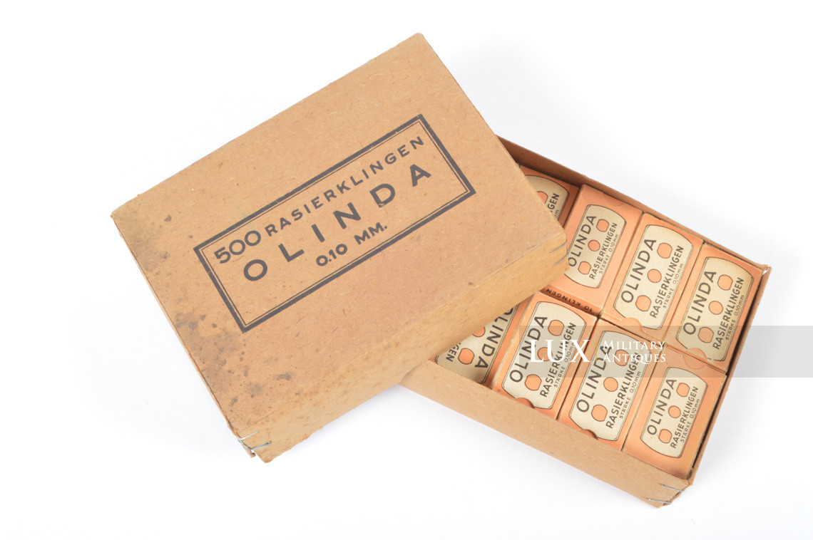 Boîte allemande de lames de rasoir, « Olinda » - photo 4