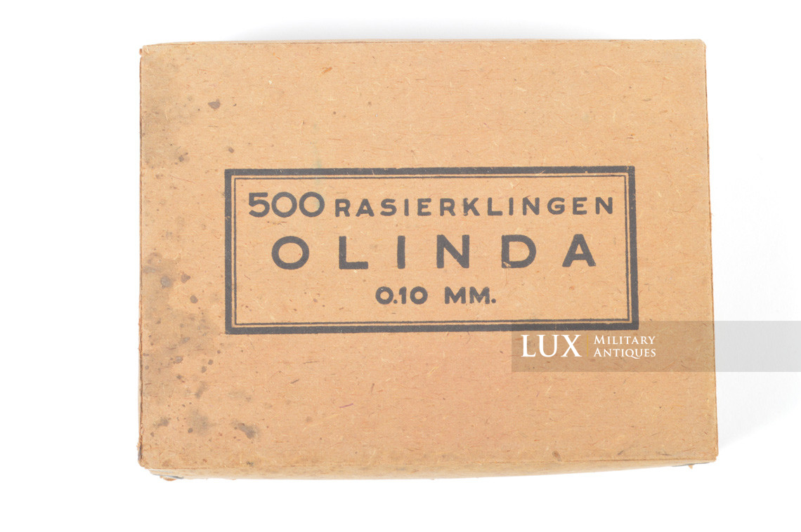 Boîte allemande de lames de rasoir, « Olinda » - photo 9