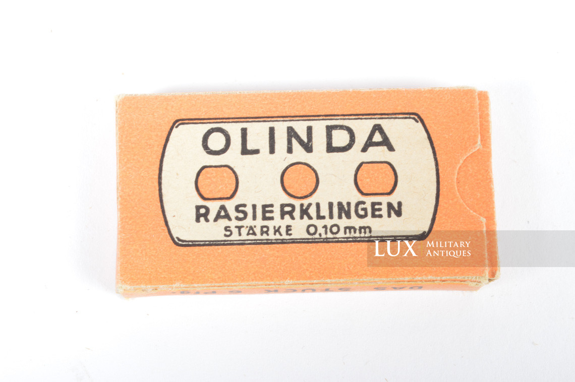 Boîte allemande de lames de rasoir, « Olinda » - photo 12