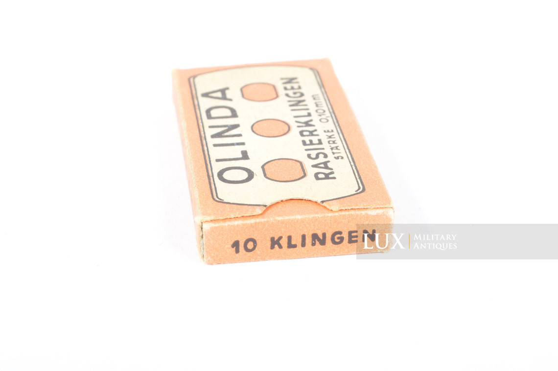 Boîte allemande de lames de rasoir, « Olinda » - photo 13