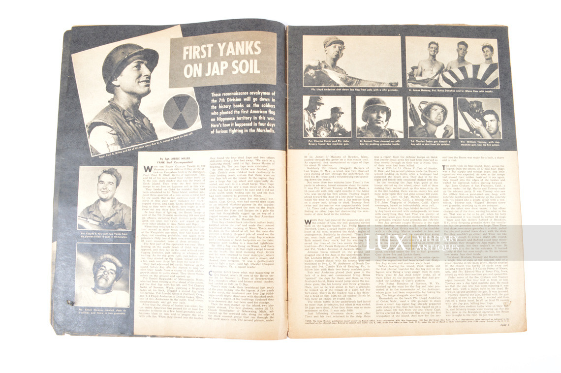 US Yank magazine, « March 1944 » - Lux Military Antiques - photo 10