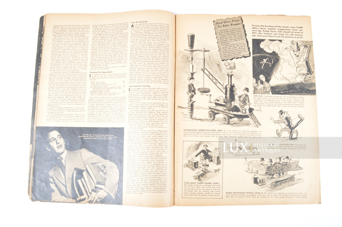 US Yank magazine, « March 1944 » - Lux Military Antiques - photo 13