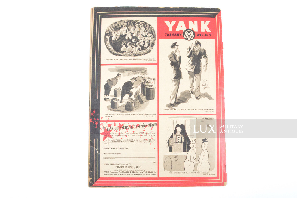 US Yank magazine, « March 1944 » - Lux Military Antiques - photo 20