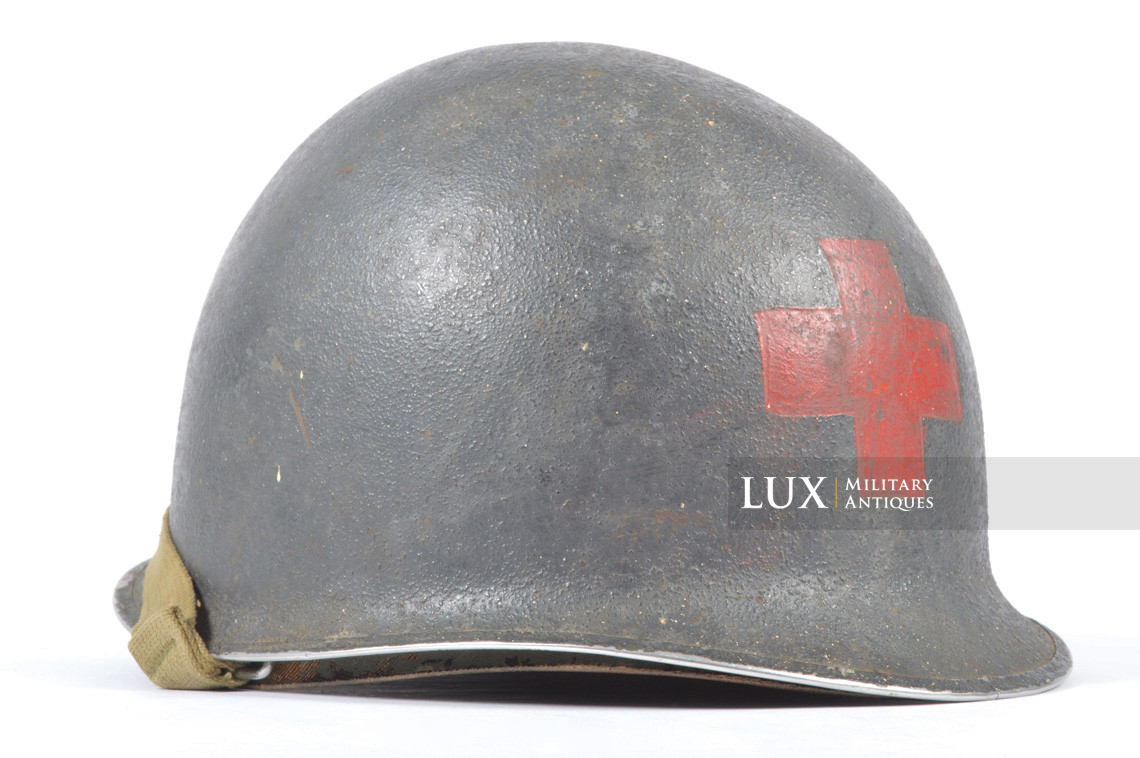 USM1 US NAVY medics combat helmet set, « Red Cross » - photo 7