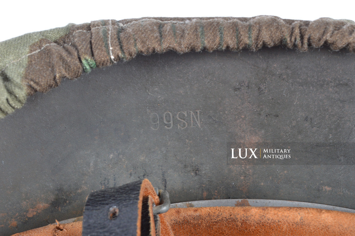 German army issued splinter camo helmet cover, « M42 SS405 » - photo 24