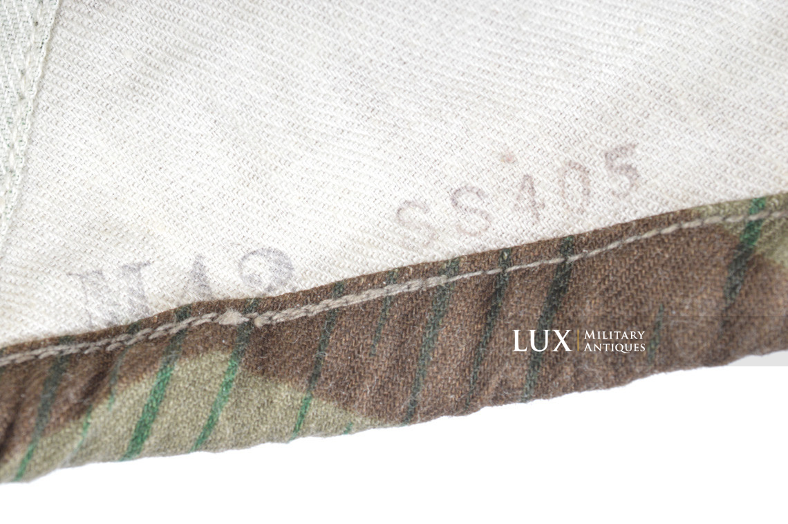 German army issued splinter camo helmet cover, « M42 SS405 » - photo 29