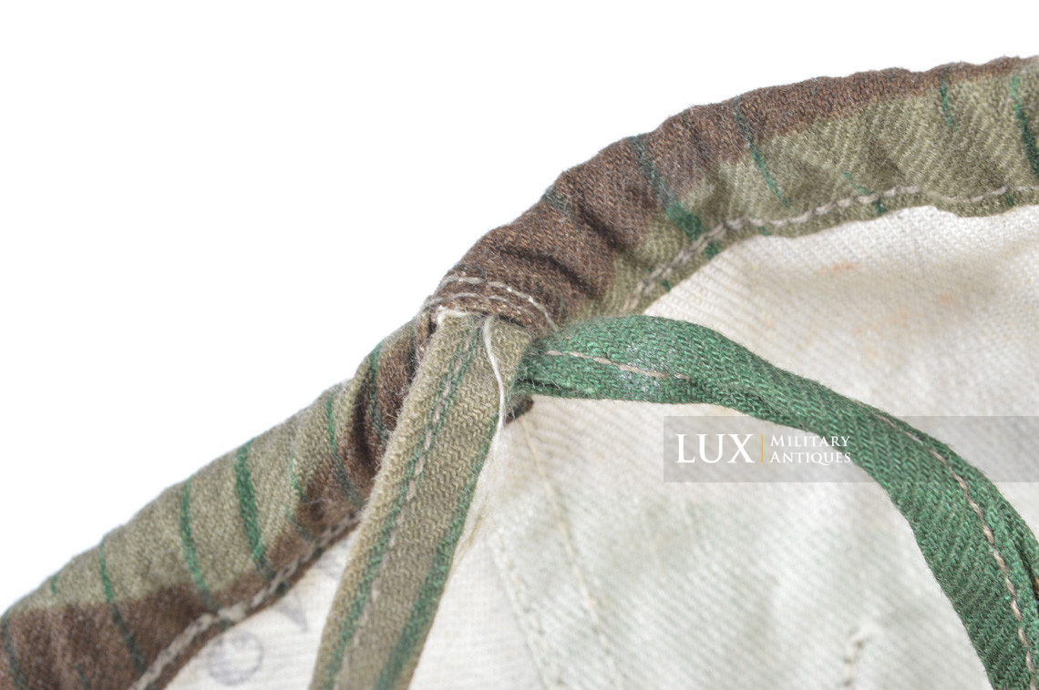 German army issued splinter camo helmet cover, « M42 SS405 » - photo 30