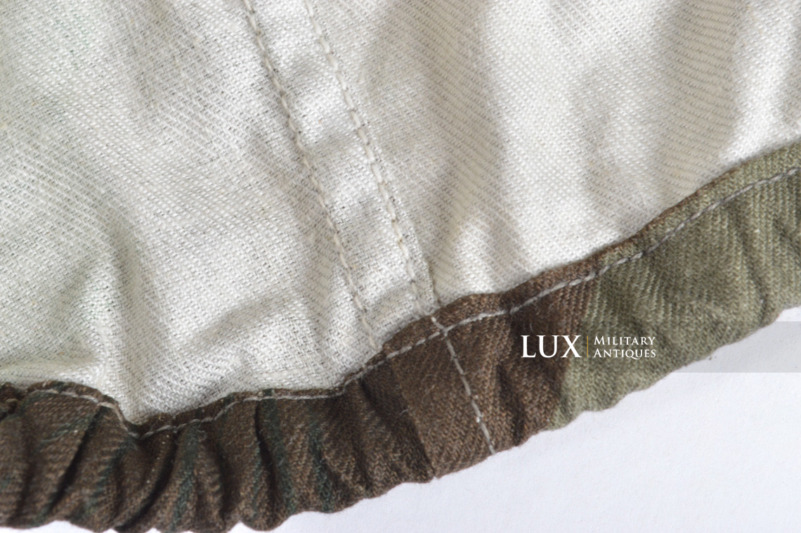 German army issued splinter camo helmet cover, « M42 SS405 » - photo 35