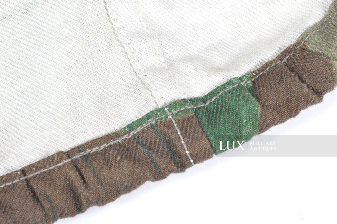 German army issued splinter camo helmet cover, « M42 SS405 » - photo 37