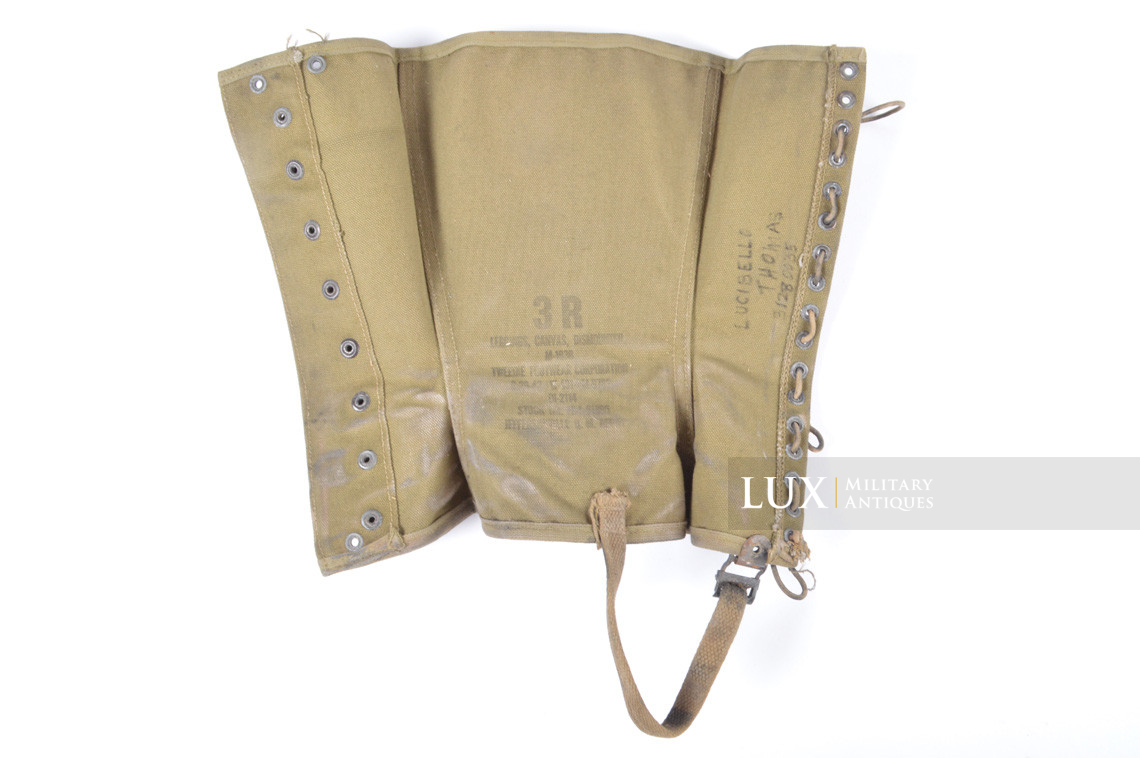 US issued camouflage combat gaiter, « 326th Airborne Medical Company - 101st AB » - photo 19