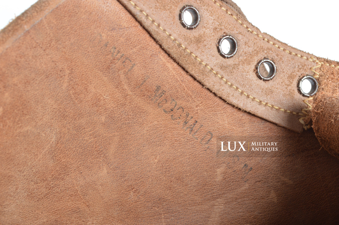 USN / USMC leather field shoes, « 1942 » - photo 17