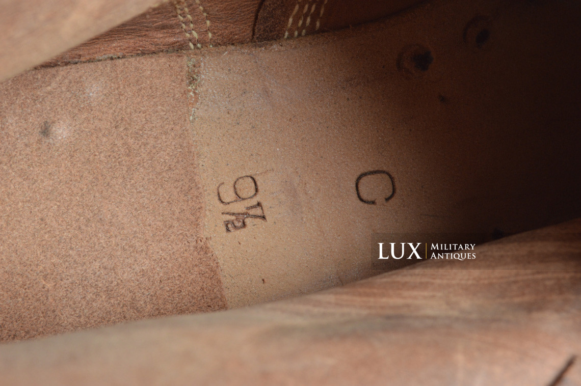 USN / USMC leather field shoes, « 1942 » - photo 18