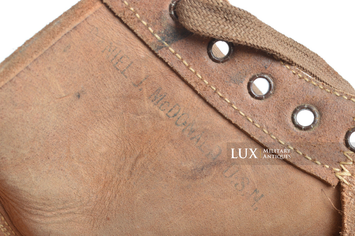 USN / USMC leather field shoes, « 1942 » - photo 31