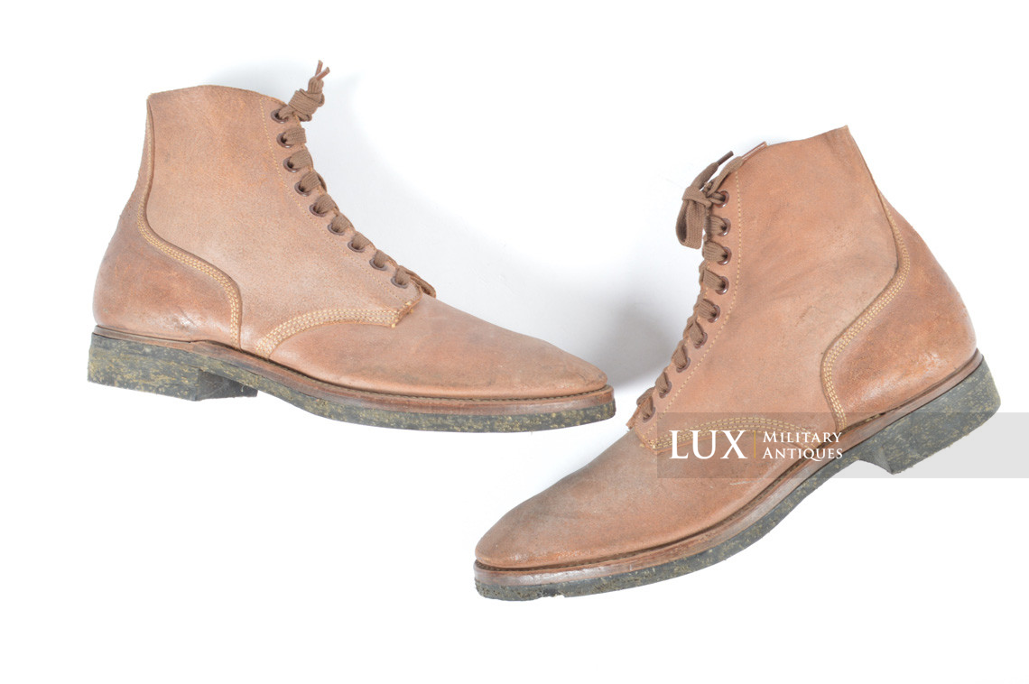 USN / USMC leather field shoes, « 1942 » - photo 4