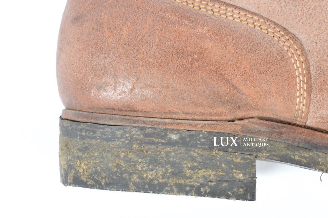 USN / USMC leather field shoes, « 1942 » - photo 9