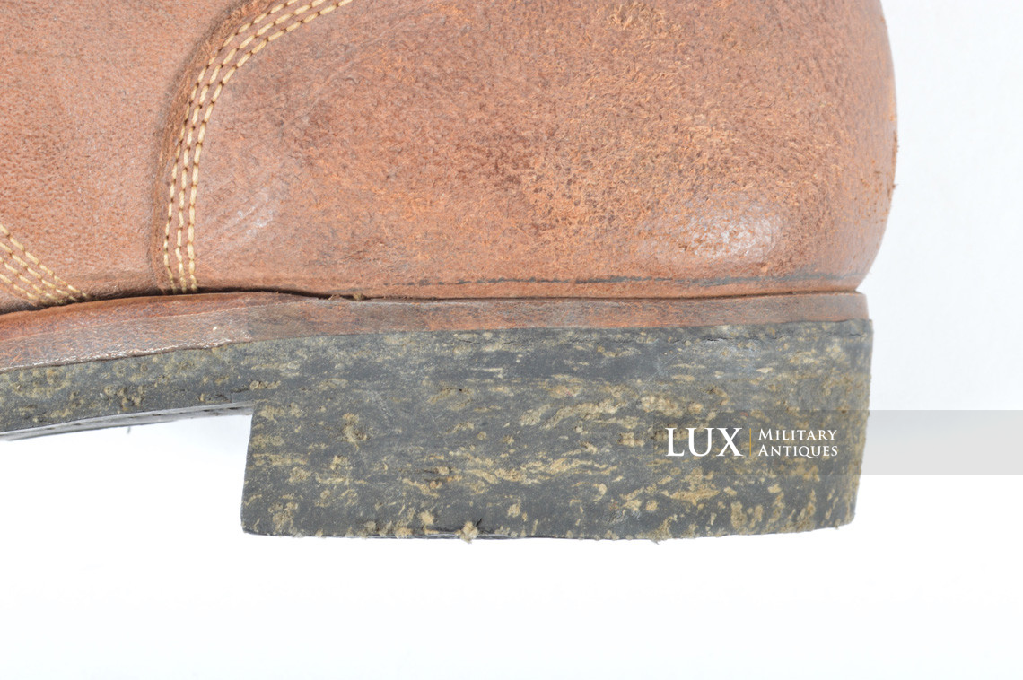 USN / USMC leather field shoes, « 1942 » - photo 13