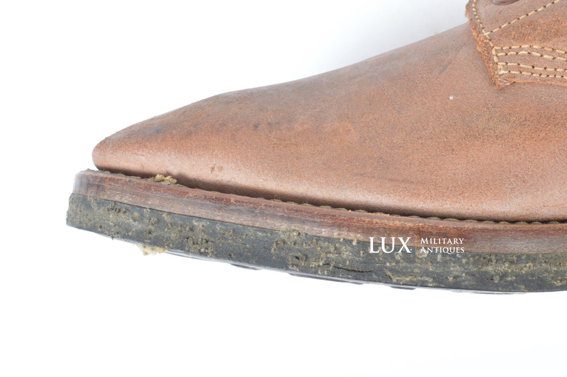 USN / USMC leather field shoes, « 1942 » - photo 14