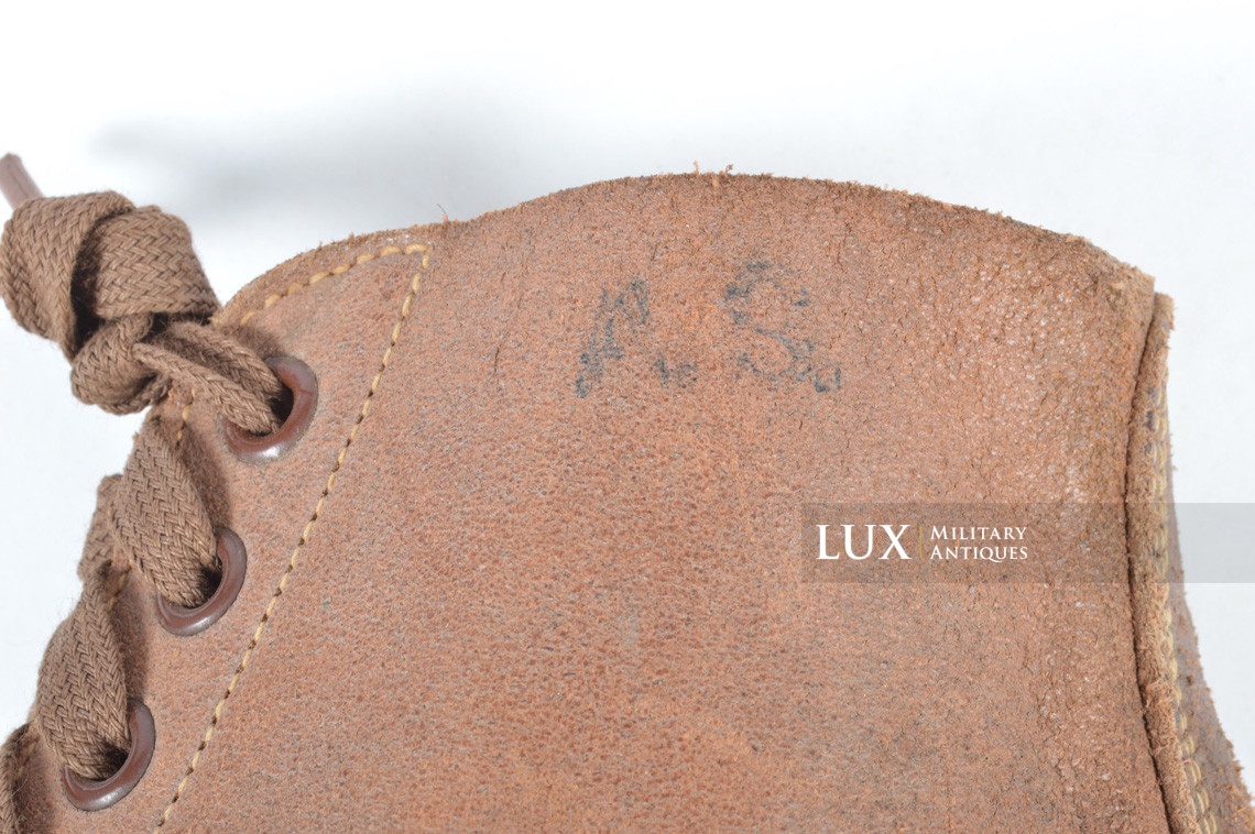 USN / USMC leather field shoes, « 1942 » - photo 15