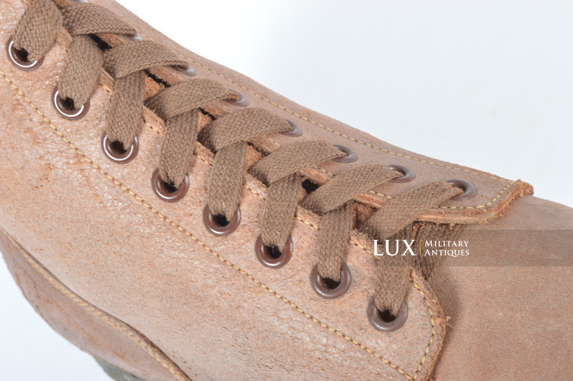 USN / USMC leather field shoes, « 1942 » - photo 19