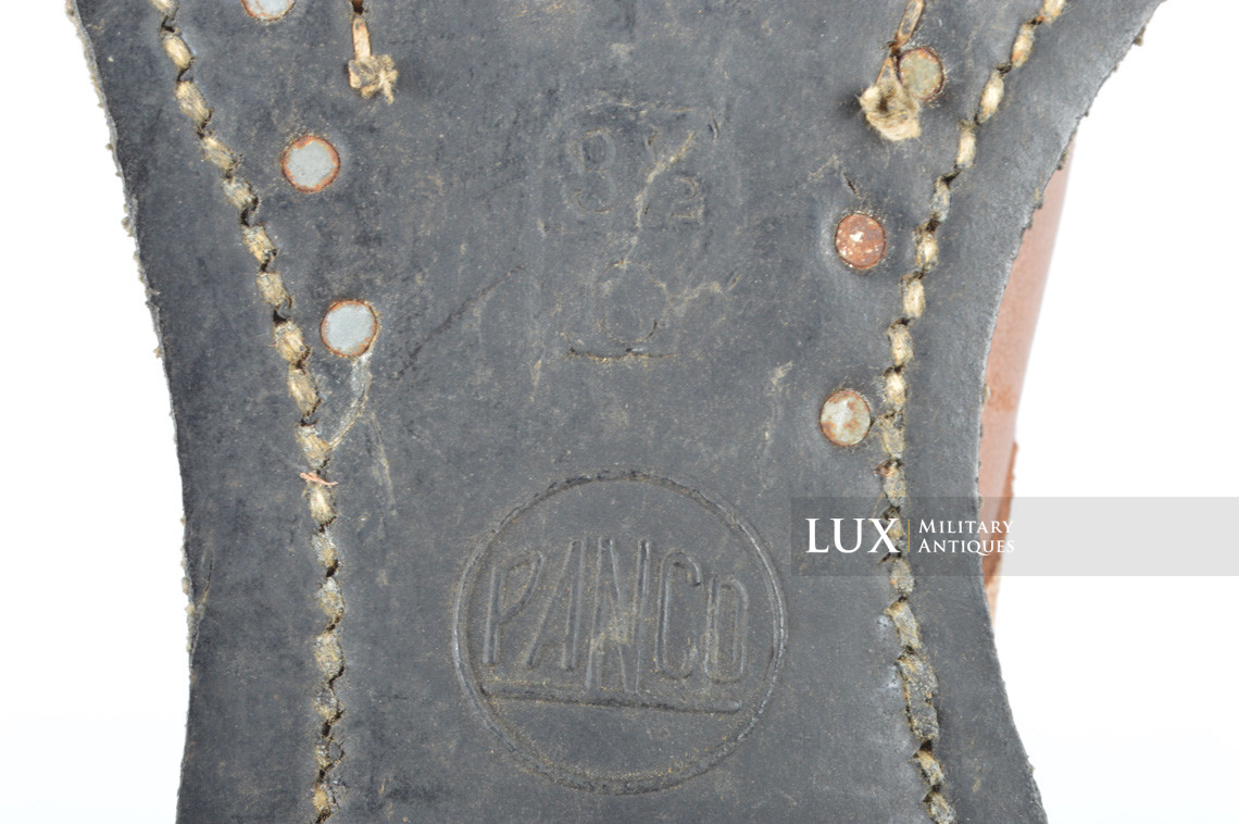USN / USMC leather field shoes, « 1942 » - photo 22