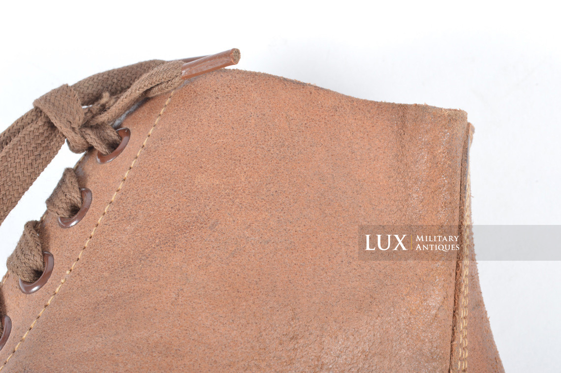 USN / USMC leather field shoes, « 1942 » - photo 26
