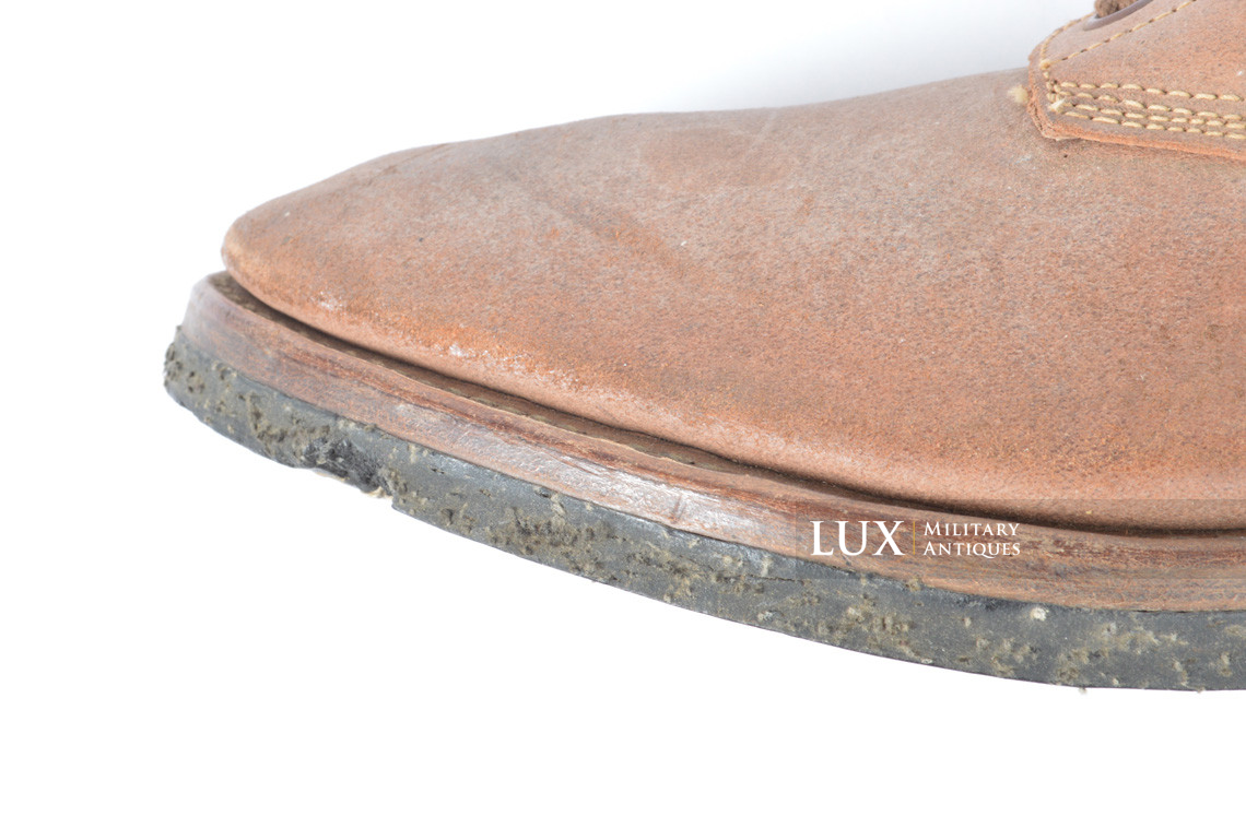 USN / USMC leather field shoes, « 1942 » - photo 27