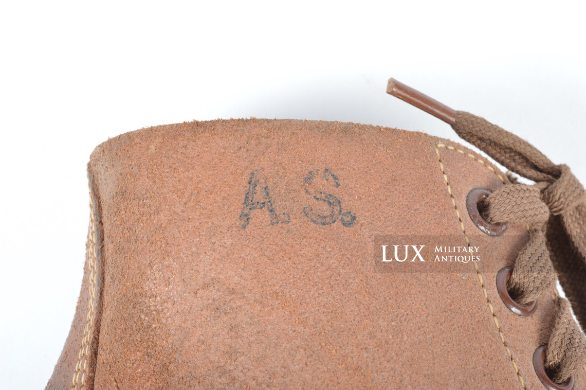 USN / USMC leather field shoes, « 1942 » - photo 29