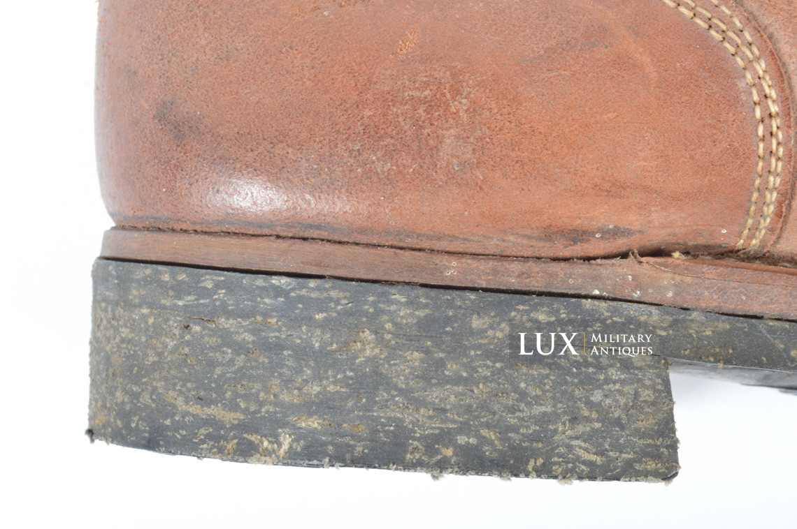 USN / USMC leather field shoes, « 1942 » - photo 33